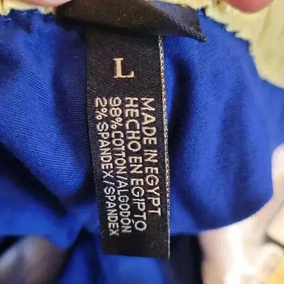 US Polo Assn Men's Blue Stretch Twill Jogger Pull On Shorts NEW NWT sz L - Picture 9 of 9